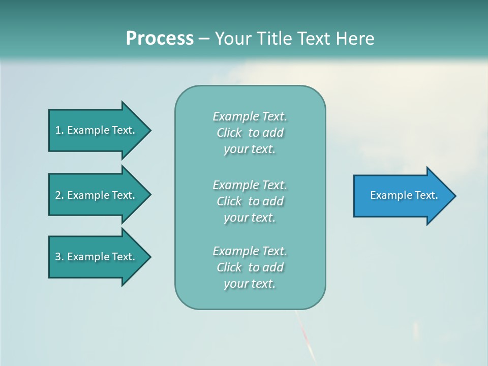Holiday Sky Vintage PowerPoint Template