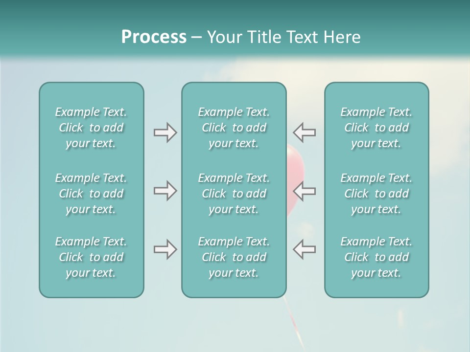 Holiday Sky Vintage PowerPoint Template