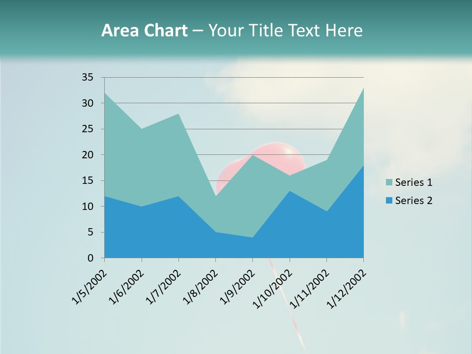 Holiday Sky Vintage PowerPoint Template