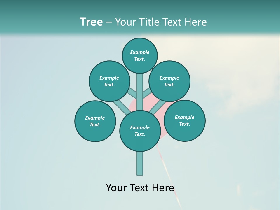 Holiday Sky Vintage PowerPoint Template