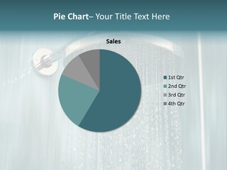 Flowing Spray Stream PowerPoint Template