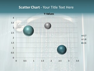 Flowing Spray Stream PowerPoint Template