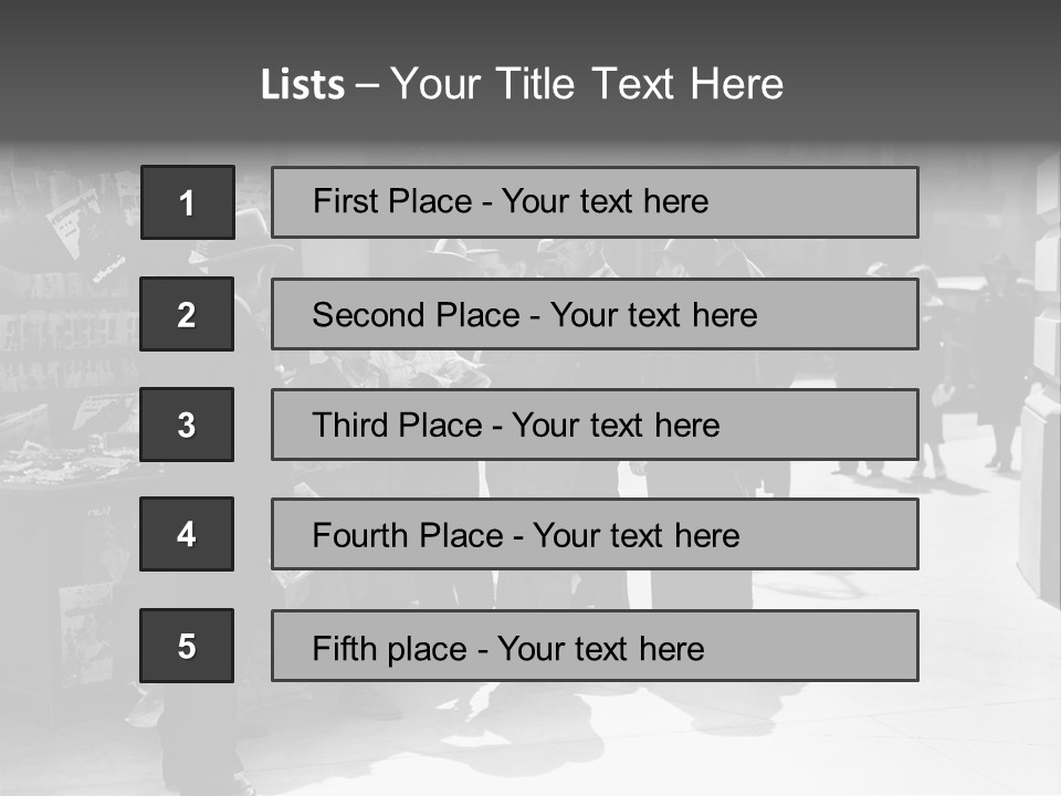 Child Kid Customer PowerPoint Template