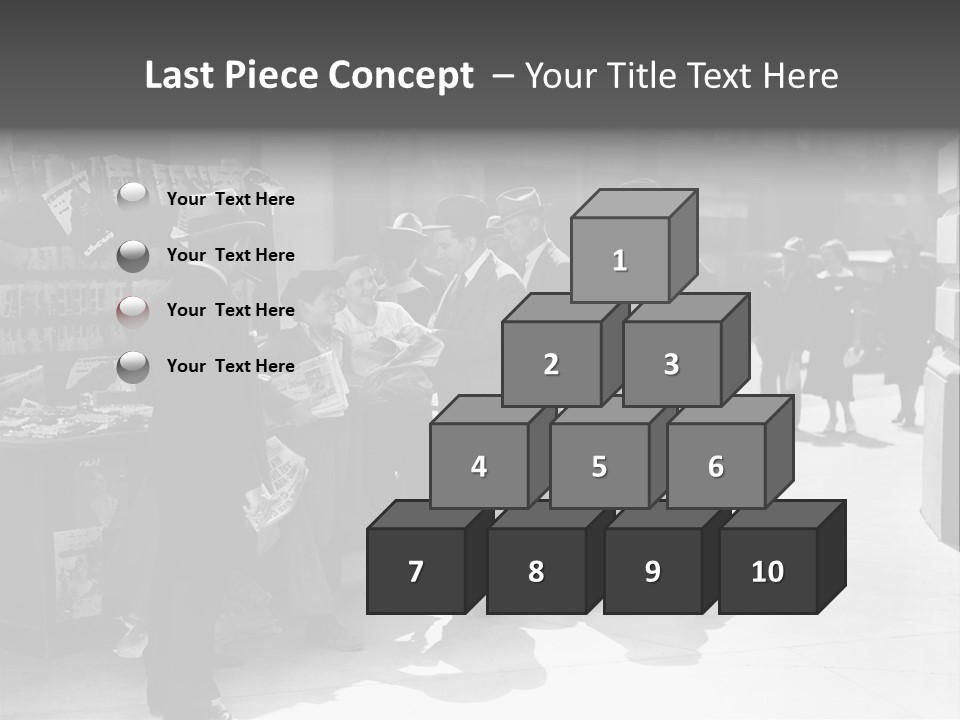 Child Kid Customer PowerPoint Template