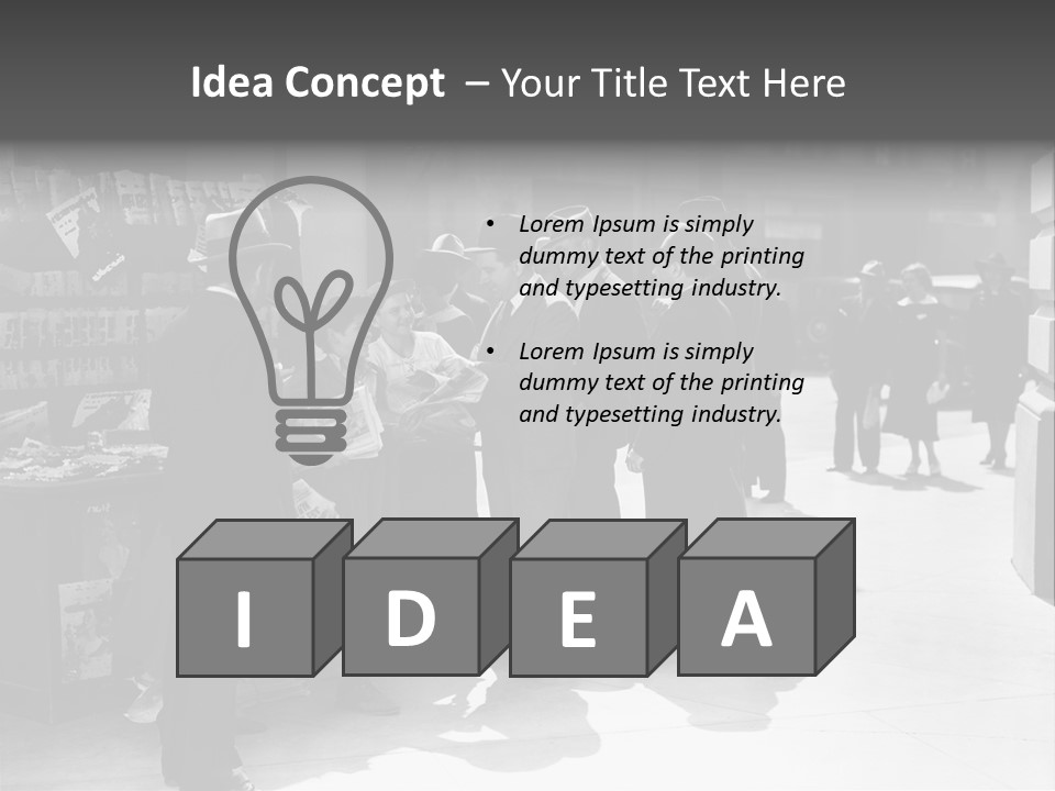 Child Kid Customer PowerPoint Template