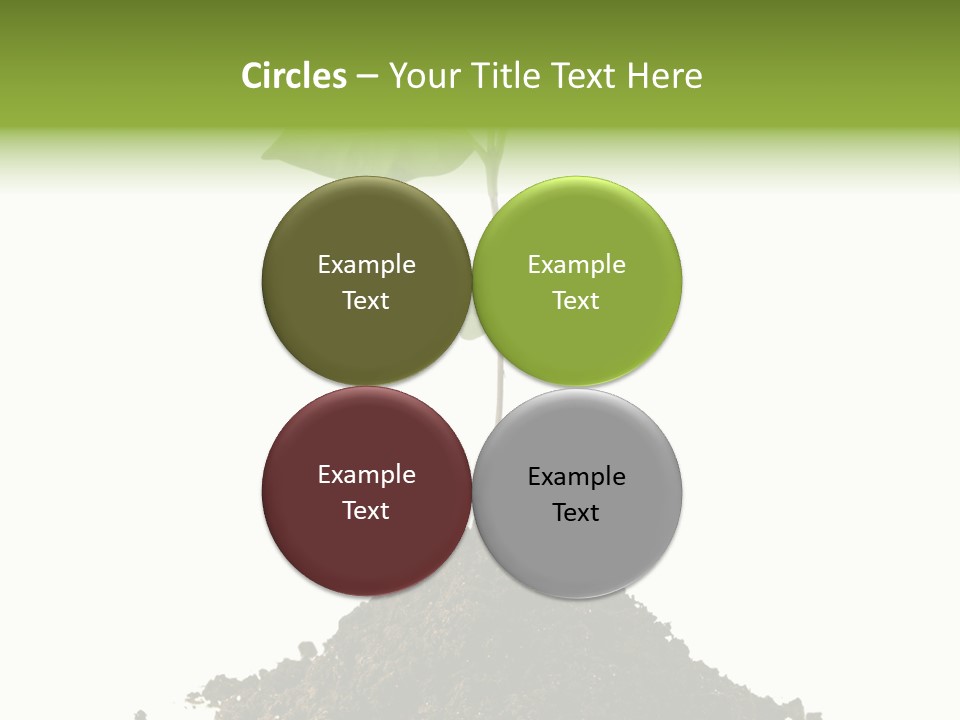 Leaf Ecology Cultivate PowerPoint Template