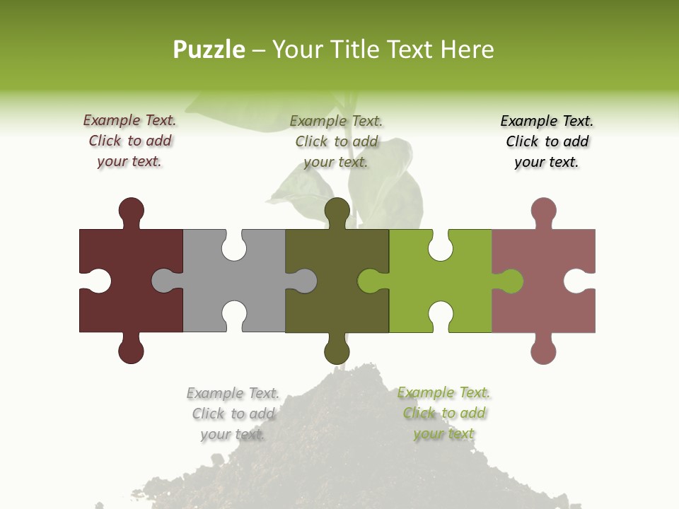 Leaf Ecology Cultivate PowerPoint Template
