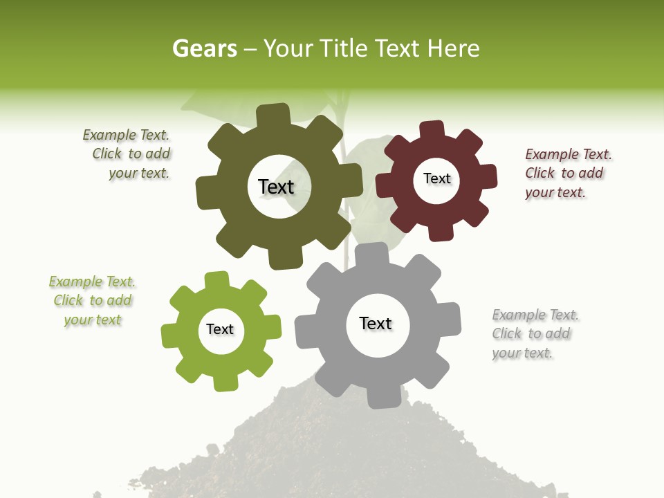 Leaf Ecology Cultivate PowerPoint Template