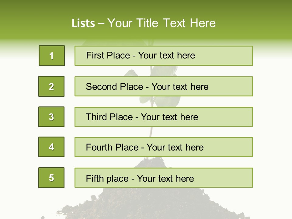 Leaf Ecology Cultivate PowerPoint Template