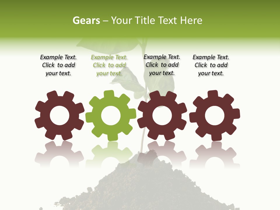 Leaf Ecology Cultivate PowerPoint Template
