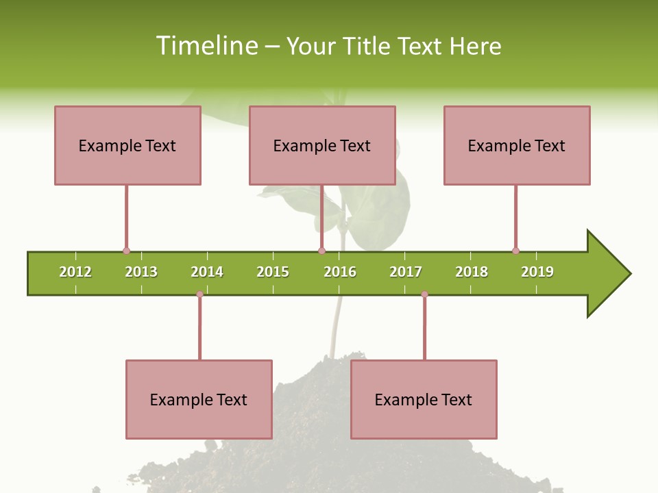 Leaf Ecology Cultivate PowerPoint Template