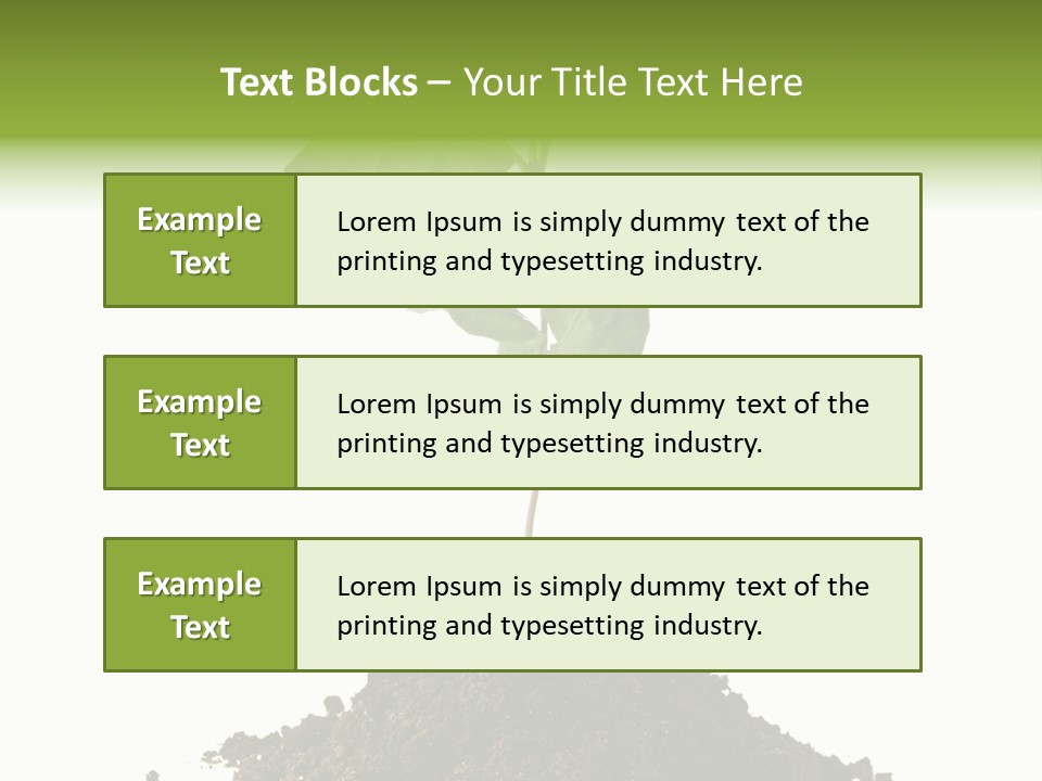 Leaf Ecology Cultivate PowerPoint Template
