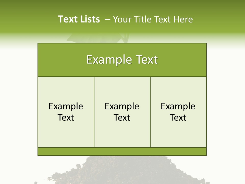 Leaf Ecology Cultivate PowerPoint Template