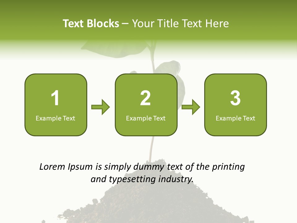 Leaf Ecology Cultivate PowerPoint Template