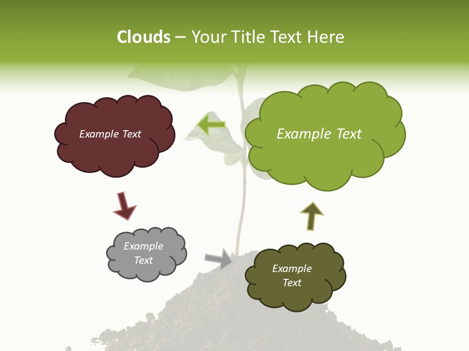 Leaf Ecology Cultivate PowerPoint Template