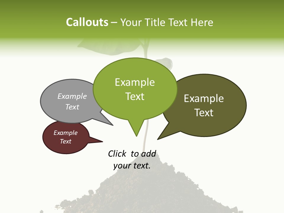 Leaf Ecology Cultivate PowerPoint Template