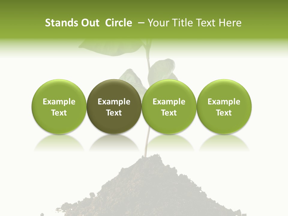 Leaf Ecology Cultivate PowerPoint Template