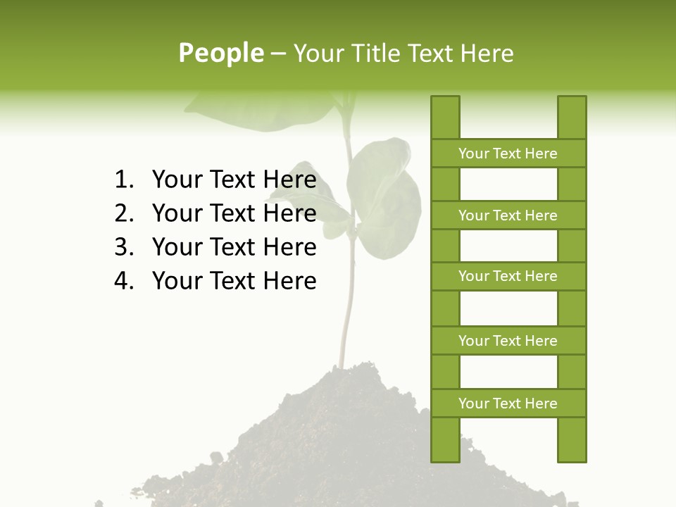 Leaf Ecology Cultivate PowerPoint Template