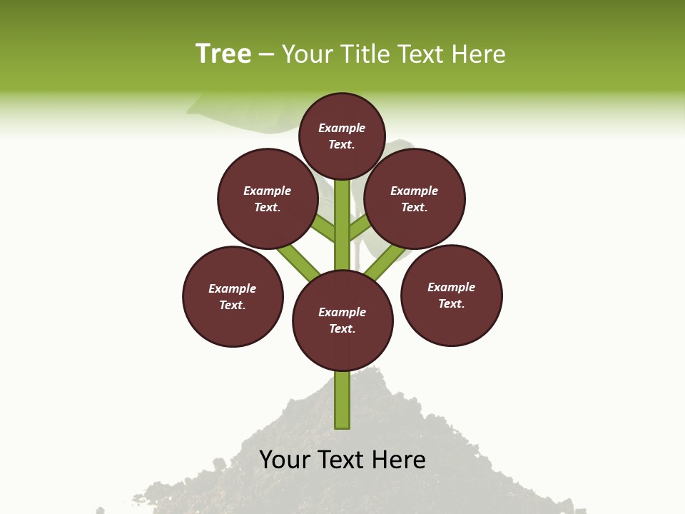 Leaf Ecology Cultivate PowerPoint Template
