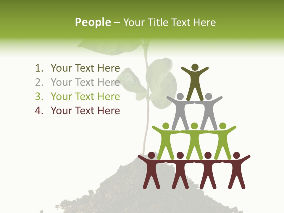 Leaf Ecology Cultivate PowerPoint Template