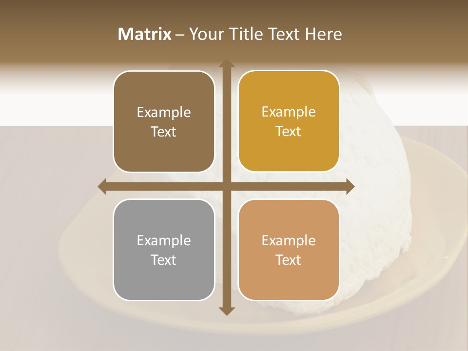 Dairy Food Cheese PowerPoint Template