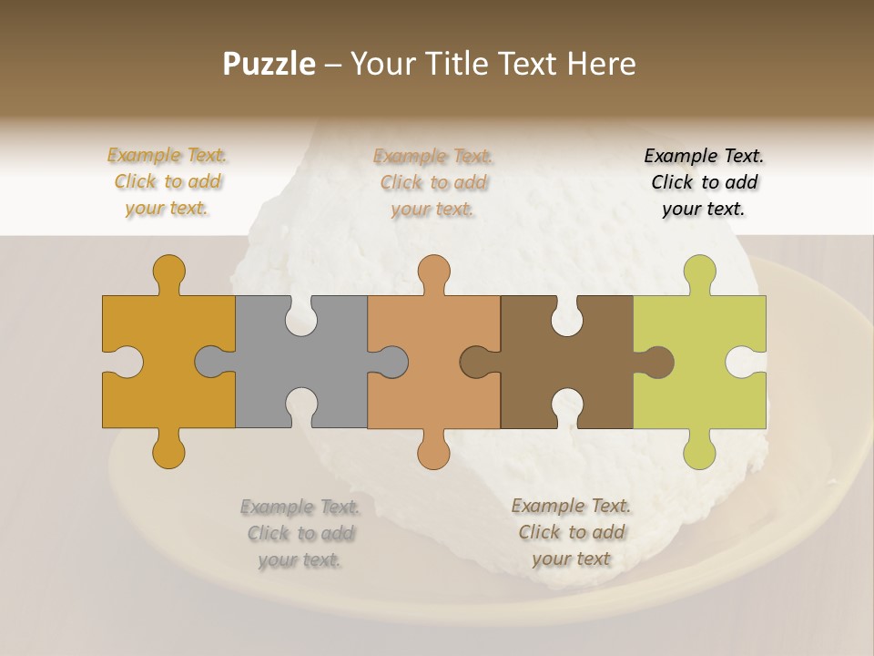 Dairy Food Cheese PowerPoint Template