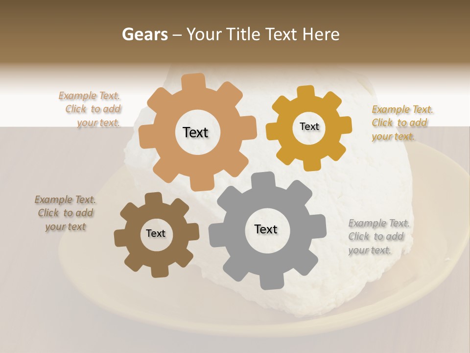 Dairy Food Cheese PowerPoint Template