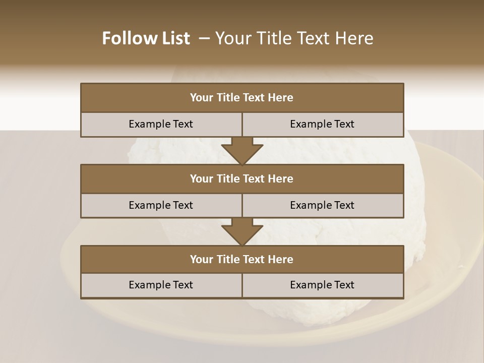 Dairy Food Cheese PowerPoint Template