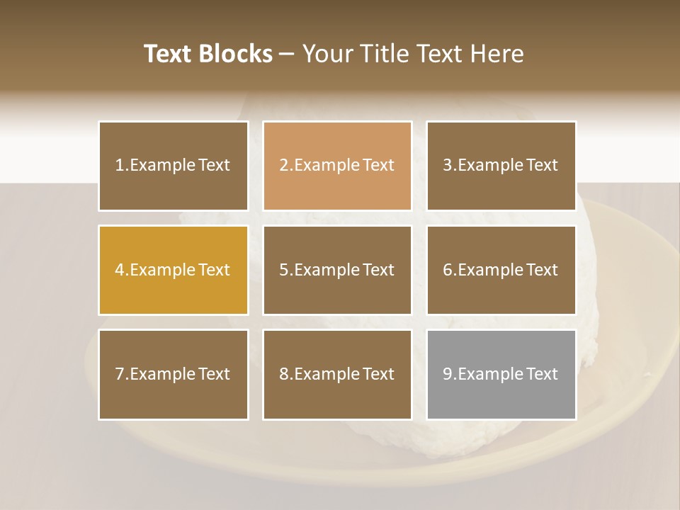 Dairy Food Cheese PowerPoint Template