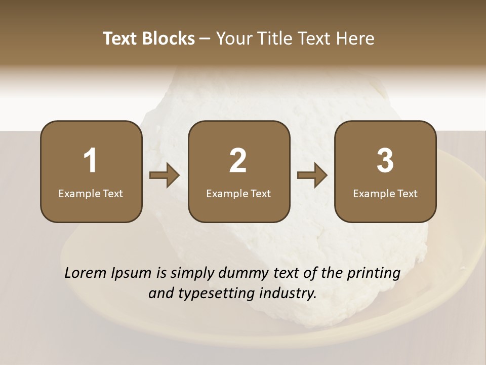 Dairy Food Cheese PowerPoint Template