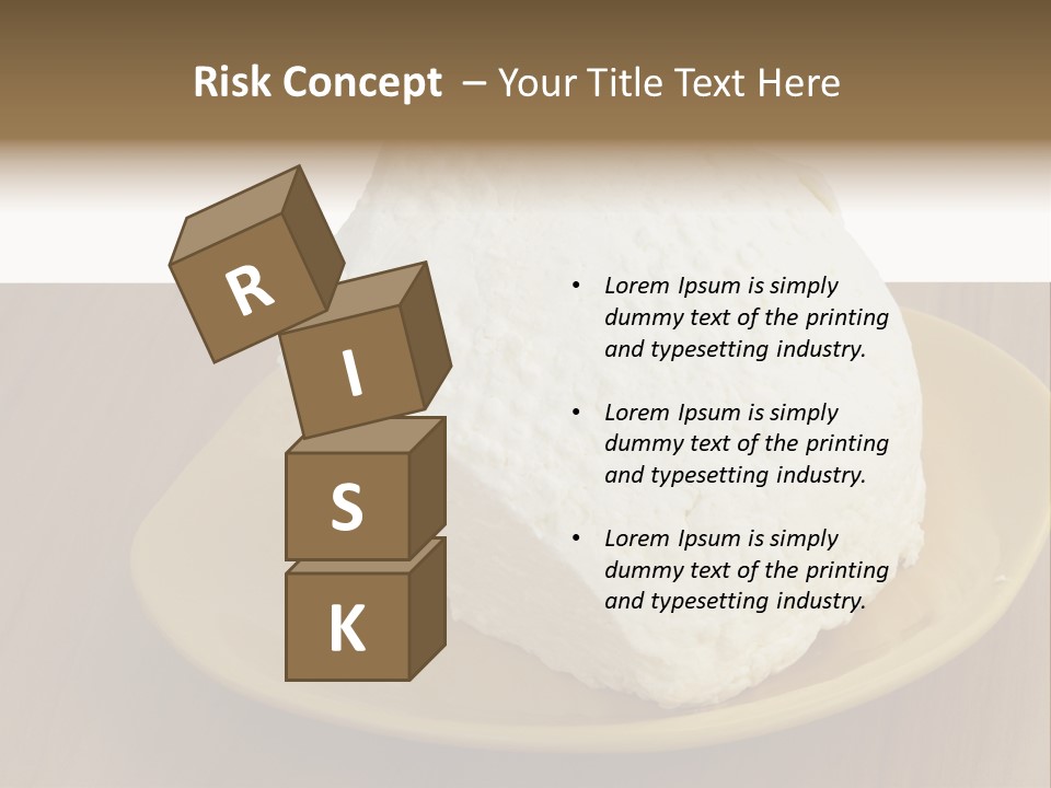 Dairy Food Cheese PowerPoint Template