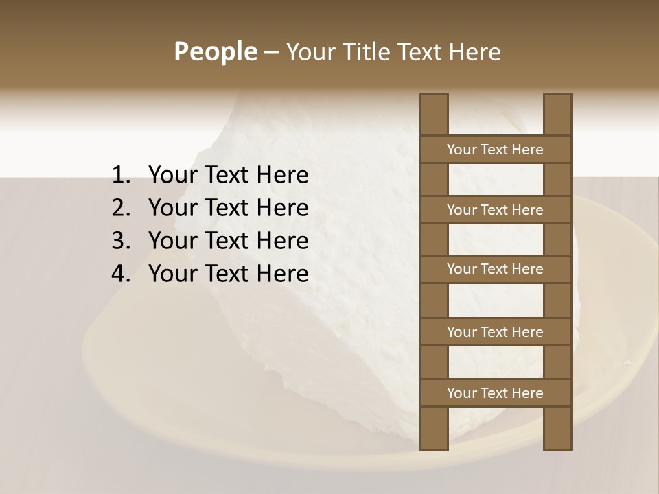 Dairy Food Cheese PowerPoint Template