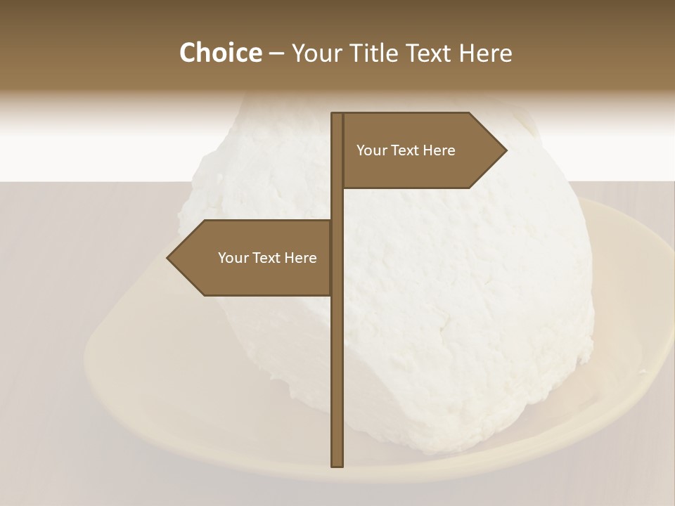 Dairy Food Cheese PowerPoint Template