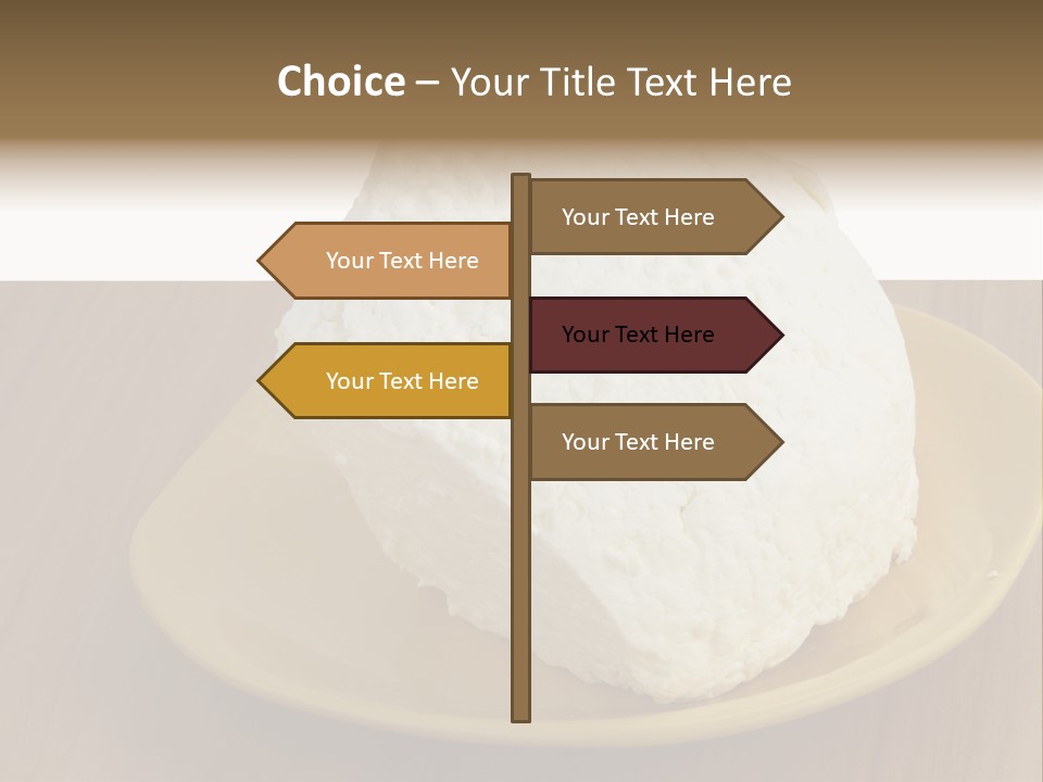 Dairy Food Cheese PowerPoint Template