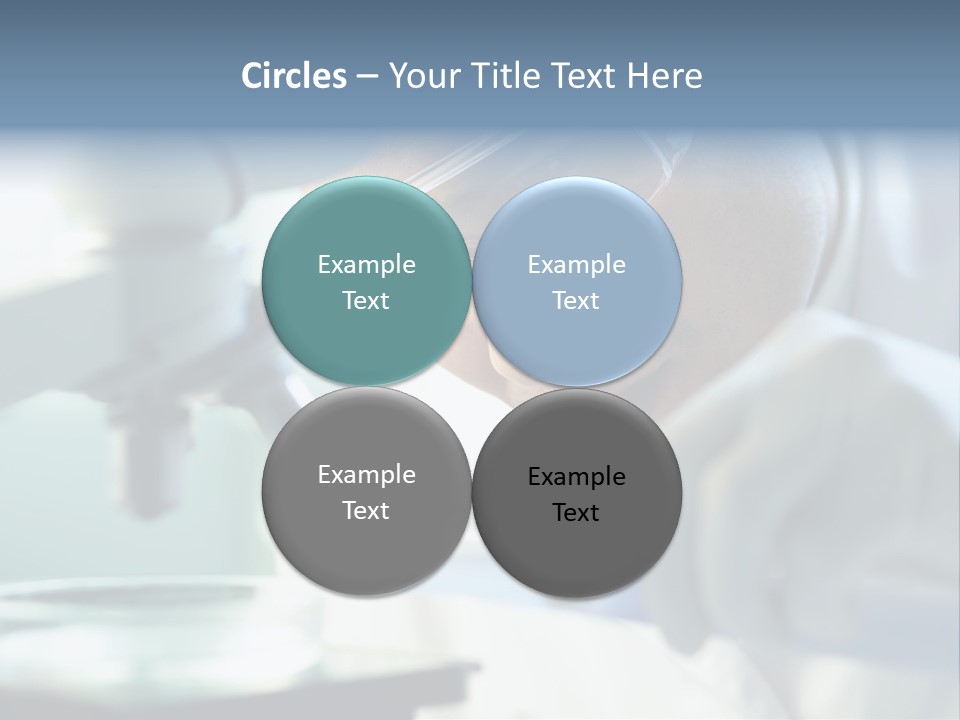 Biotechnology Lab Biochemistry PowerPoint Template