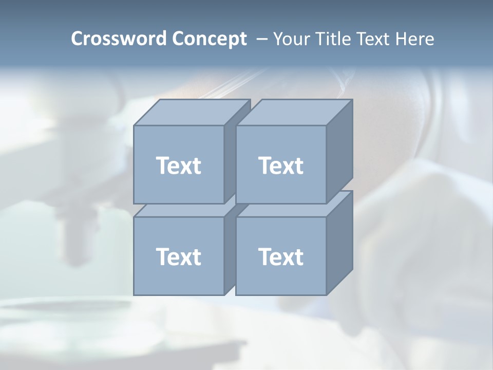 Biotechnology Lab Biochemistry PowerPoint Template