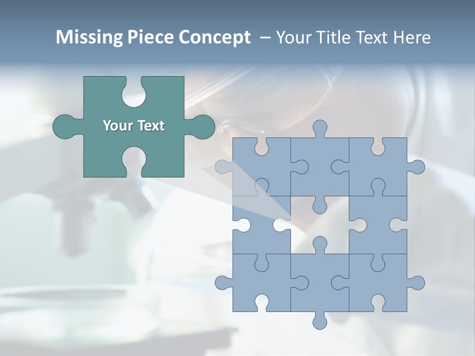 Biotechnology Lab Biochemistry PowerPoint Template