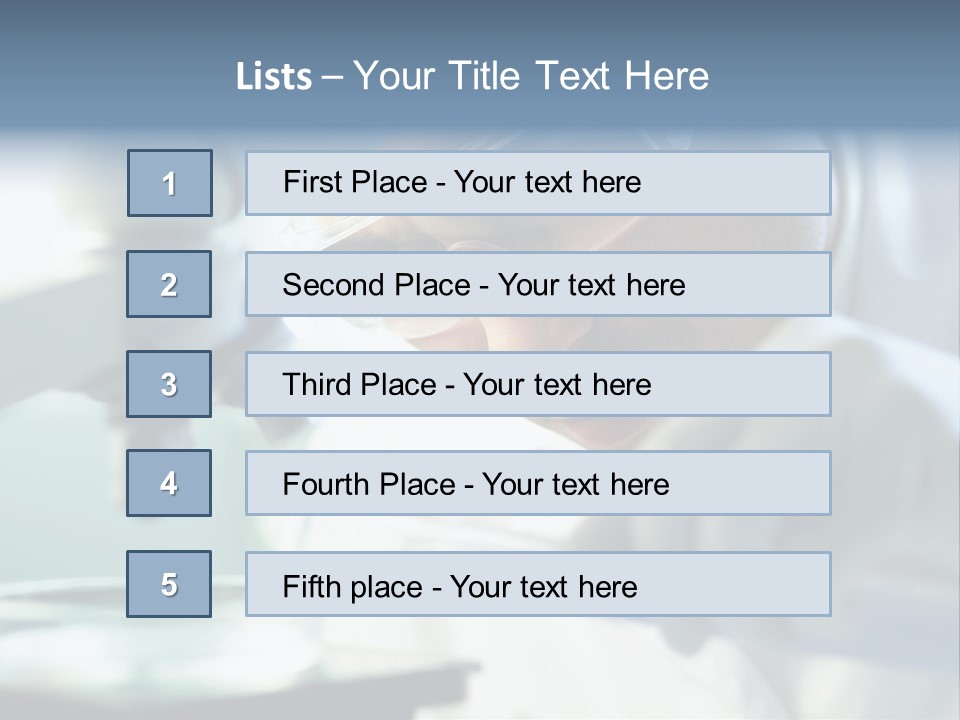 Biotechnology Lab Biochemistry PowerPoint Template