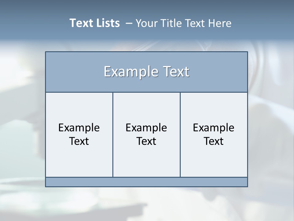 Biotechnology Lab Biochemistry PowerPoint Template