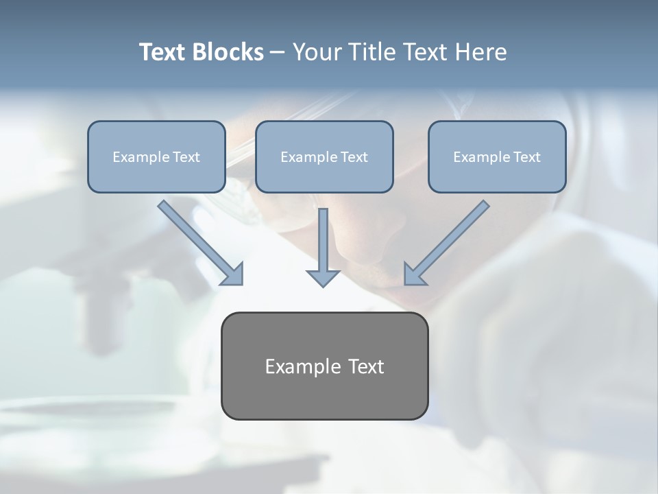 Biotechnology Lab Biochemistry PowerPoint Template