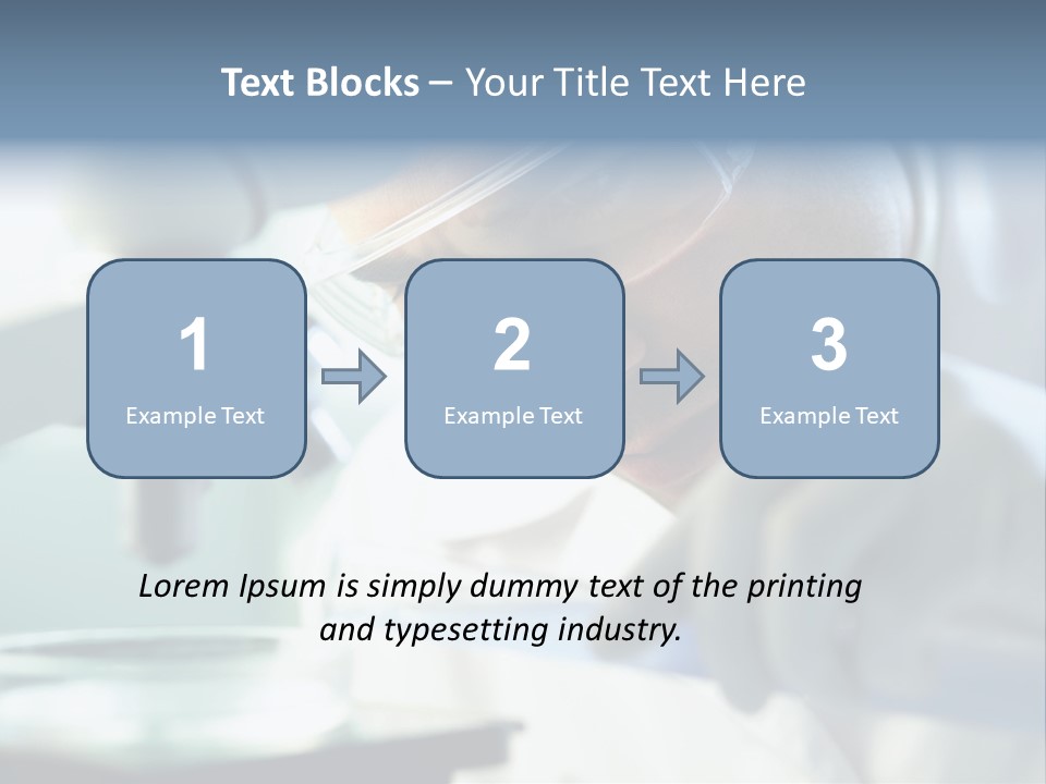 Biotechnology Lab Biochemistry PowerPoint Template