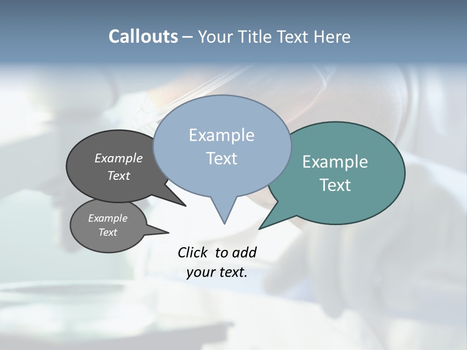Biotechnology Lab Biochemistry PowerPoint Template