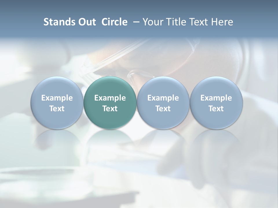 Biotechnology Lab Biochemistry PowerPoint Template