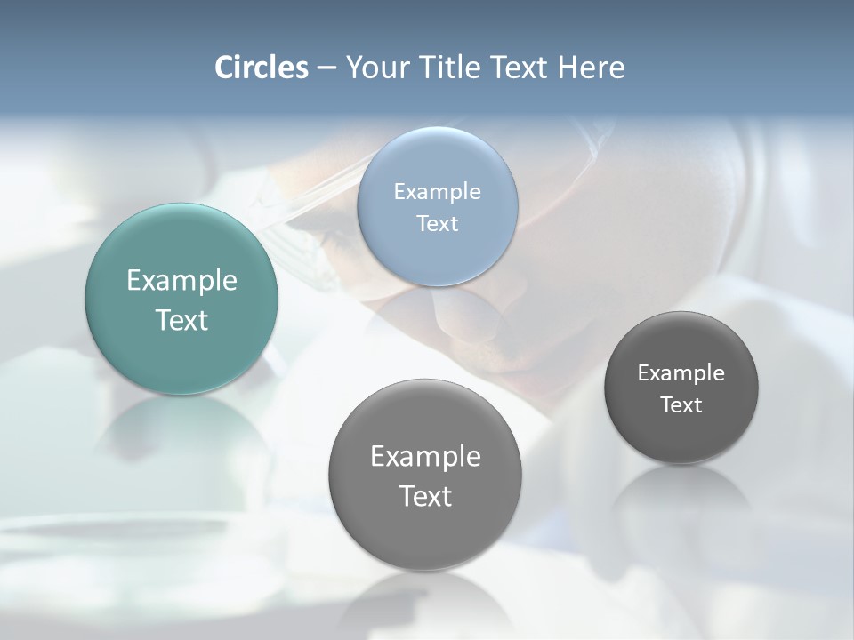 Biotechnology Lab Biochemistry PowerPoint Template