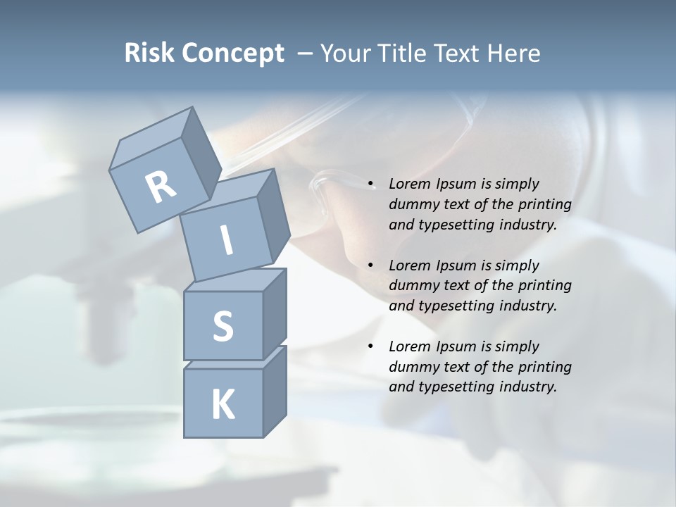 Biotechnology Lab Biochemistry PowerPoint Template