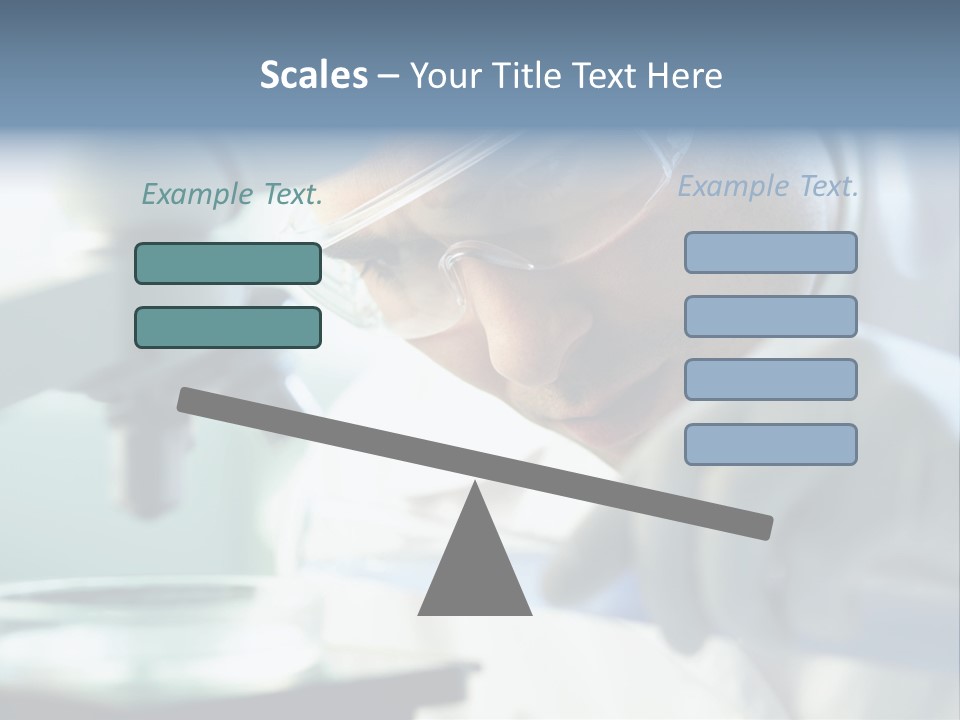 Biotechnology Lab Biochemistry PowerPoint Template