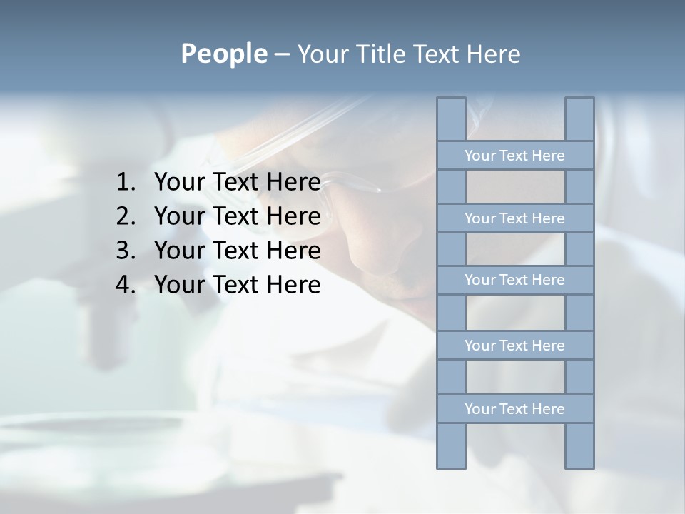 Biotechnology Lab Biochemistry PowerPoint Template