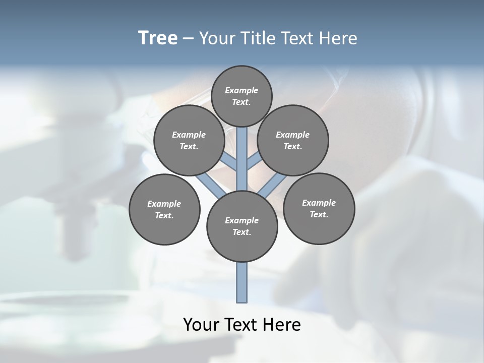 Biotechnology Lab Biochemistry PowerPoint Template