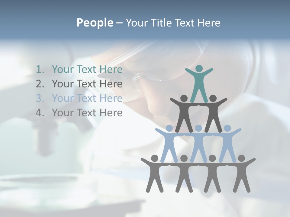 Biotechnology Lab Biochemistry PowerPoint Template