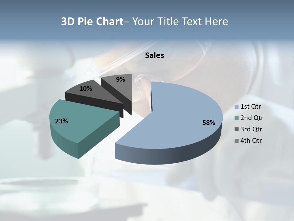 Biotechnology Lab Biochemistry PowerPoint Template